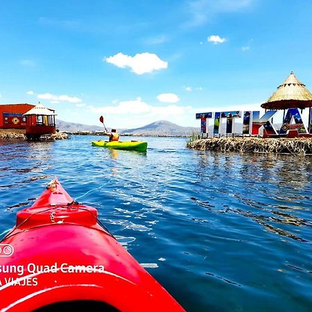 Uros Aruma-Uro On Uros Floating Islands Hotell Puno Exteriör bild