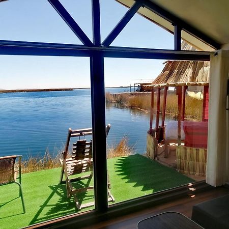 Uros Aruma-Uro On Uros Floating Islands Hotell Puno Exteriör bild