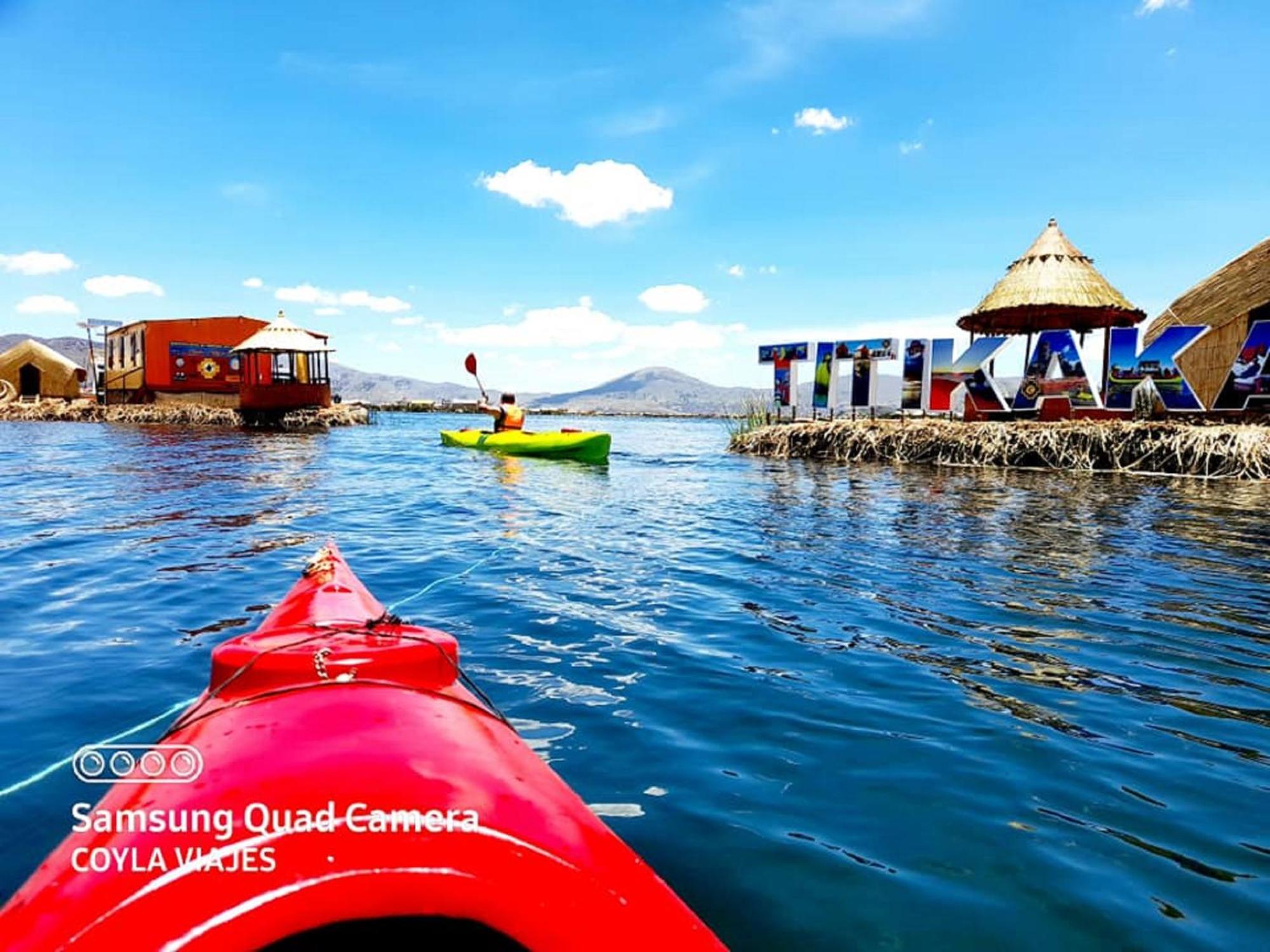 Uros Aruma-Uro On Uros Floating Islands Hotell Puno Exteriör bild